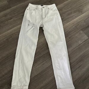 Womens White Urban Outfitters Jeans